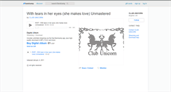 Desktop Screenshot of clubunicorn.bandcamp.com