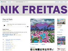 Tablet Screenshot of nikfreitas.bandcamp.com
