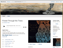 Tablet Screenshot of cameronwest.bandcamp.com
