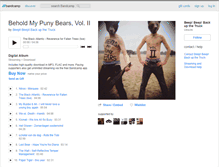 Tablet Screenshot of beepbeep.bandcamp.com