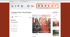 Desktop Screenshot of lifeonrepeat.bandcamp.com