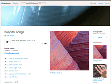 Tablet Screenshot of mattpowell.bandcamp.com