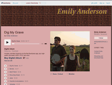 Tablet Screenshot of emilyanderson.bandcamp.com