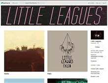 Tablet Screenshot of littleleagues.bandcamp.com