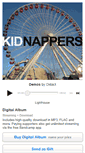 Mobile Screenshot of kidnappers.bandcamp.com