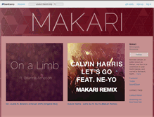 Tablet Screenshot of makariofficial.bandcamp.com