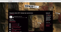 Desktop Screenshot of espaciolibre1.bandcamp.com