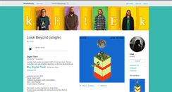 Desktop Screenshot of krtek.bandcamp.com