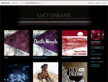 Tablet Screenshot of lucydreams.bandcamp.com