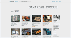 Desktop Screenshot of gamardahfungus.bandcamp.com