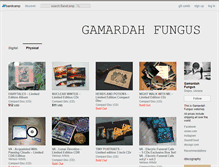 Tablet Screenshot of gamardahfungus.bandcamp.com