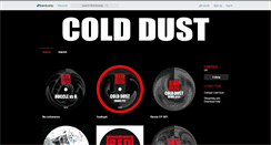 Desktop Screenshot of colddust.bandcamp.com