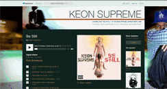 Desktop Screenshot of keonsupreme.bandcamp.com