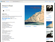 Tablet Screenshot of johnbrandoli.bandcamp.com