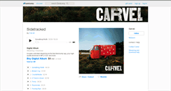 Desktop Screenshot of carvel.bandcamp.com