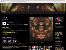Tablet Screenshot of lightfires.bandcamp.com