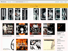Tablet Screenshot of mattalien.bandcamp.com