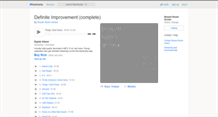 Desktop Screenshot of broomroomannex.bandcamp.com