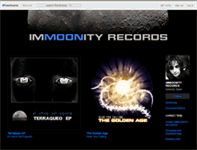 Tablet Screenshot of immoonityrecords.bandcamp.com