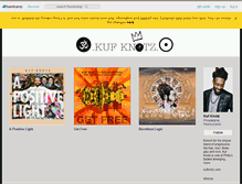 Tablet Screenshot of kufknotz.bandcamp.com