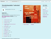 Tablet Screenshot of girlsunited.bandcamp.com