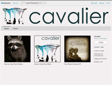 Tablet Screenshot of cavalierwa.bandcamp.com