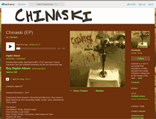 Tablet Screenshot of chinaskiatx.bandcamp.com