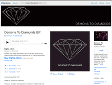 Tablet Screenshot of demonstodiamonds.bandcamp.com