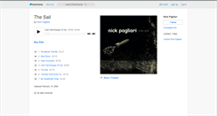 Desktop Screenshot of nickpagliari.bandcamp.com