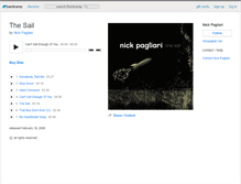 Tablet Screenshot of nickpagliari.bandcamp.com