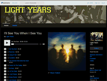 Tablet Screenshot of lightyearsoh.bandcamp.com