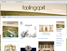 Tablet Screenshot of foolingapril.bandcamp.com