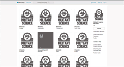 Desktop Screenshot of militantscience.bandcamp.com