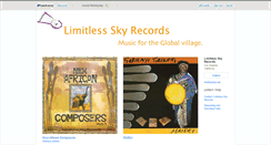 Desktop Screenshot of limitlessskyrecords.bandcamp.com