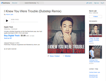 Tablet Screenshot of kevinlien.bandcamp.com