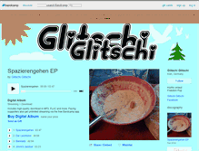 Tablet Screenshot of glitschiglitschi.bandcamp.com