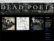 Tablet Screenshot of deadpoetsofficial.bandcamp.com