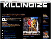 Tablet Screenshot of killinoize.bandcamp.com