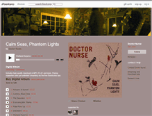 Tablet Screenshot of doctornurse.bandcamp.com