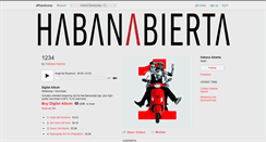 Desktop Screenshot of habanabierta.bandcamp.com