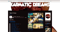 Desktop Screenshot of karmaticdreams.bandcamp.com