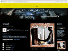 Tablet Screenshot of dmnology.bandcamp.com