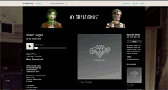 Desktop Screenshot of mygreatghost.bandcamp.com