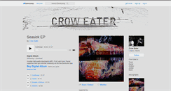 Desktop Screenshot of croweater.bandcamp.com