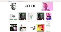 Desktop Screenshot of emjoy.bandcamp.com