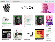 Tablet Screenshot of emjoy.bandcamp.com