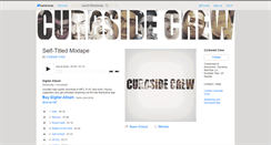Desktop Screenshot of curbsidecrew.bandcamp.com
