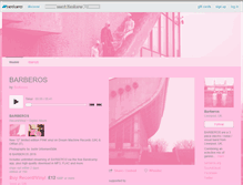 Tablet Screenshot of barberos.bandcamp.com