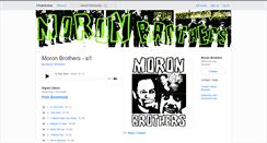 Desktop Screenshot of moronbrothers.bandcamp.com