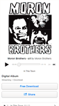 Mobile Screenshot of moronbrothers.bandcamp.com